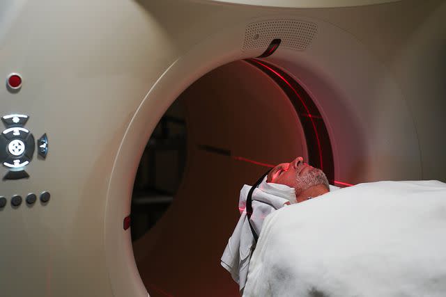 <p>Michael Robinson ChÃƒÂ¡vez/The Washington Post via Getty Images</p> A patient receives a PET scan to determine if he's eligible for the new Alzheimer's drug, Leqembi.