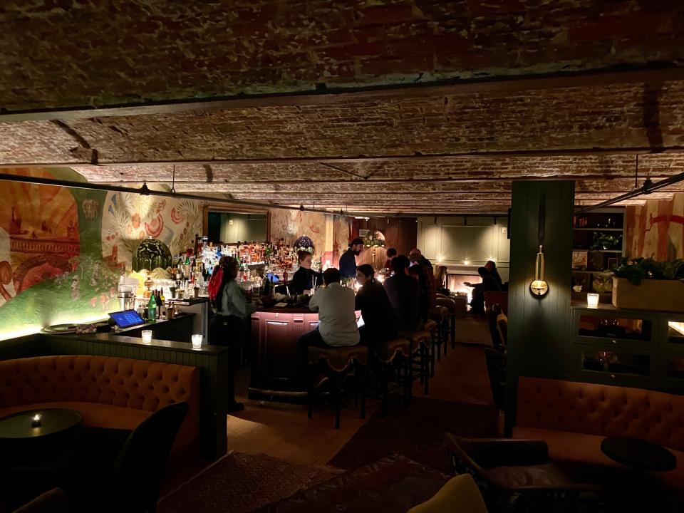 Simmer Down is one of three bars at The Quoin Hotel at the corner of Sixth and N. Market streets.