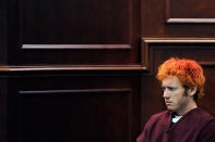 In one of the deadliest shootings in the U.S., a gunman opened fire in a theater in Aurora, Colo. Twelve people were killed and 58 were wounded. The suspect, James Holmes (pictured), was charged in the killings. (RJ Sangosti-Pool/Getty Images)