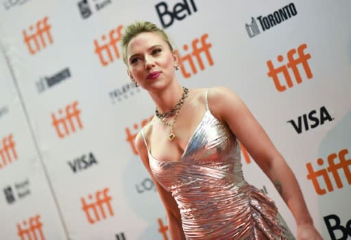 Actress Scarlett Johansson -- the world's top-paid actress -- came on board "Jojo Rabbit" as the young boy's goofy but idealistic mother