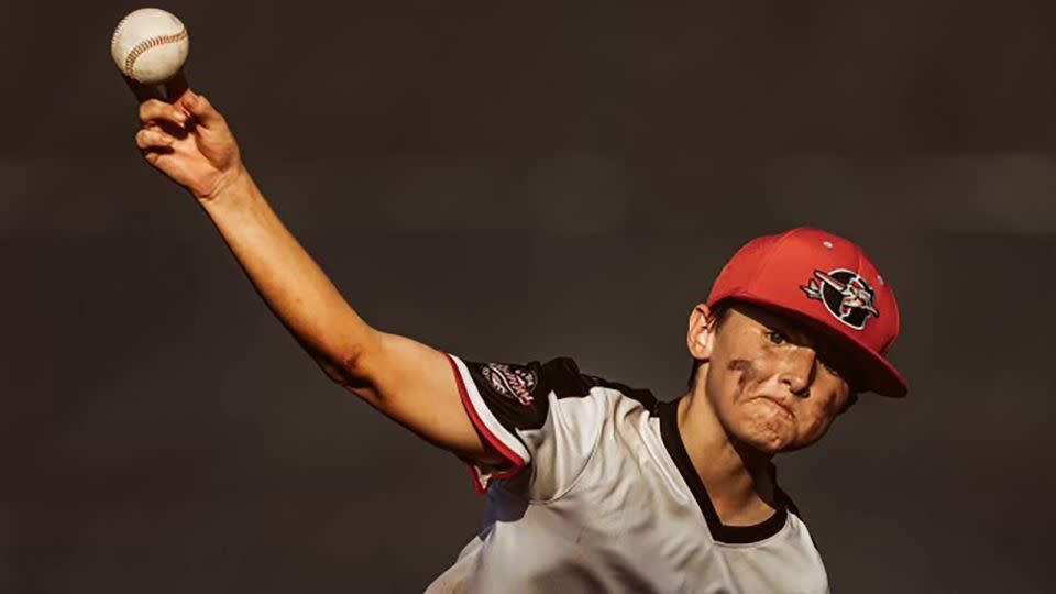 James Ryan Van Epps pitched in a baseball tournament the morning of the plane crash. - Erik Rank / Erik Rank Photography