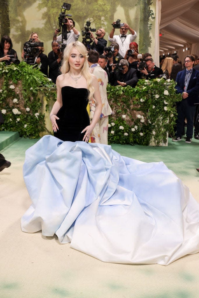 Sabrina Carpenter attends the 2024 Met Gala