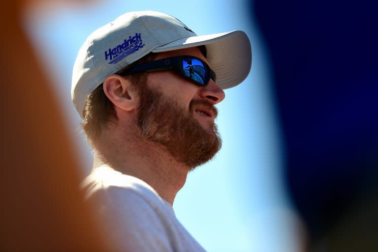 Dale Earnhardt Jr. has just 15 more races in his Cup career. (Getty)