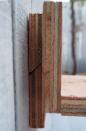 <p>If you can view a side profile of the French cleat, you should see the two angled pieces of plywood sitting flush against each other with the shelf flat against the wall cleat.</p>