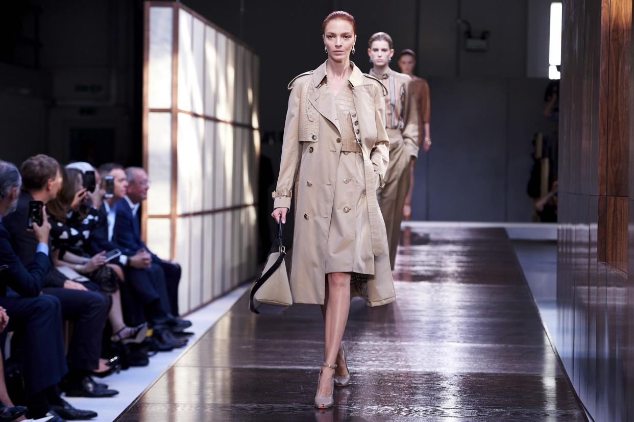 <p>Luxury retail Yoox Net-a-Porter sells goods from firms such as Burberry</p> (AFP/Getty Images)