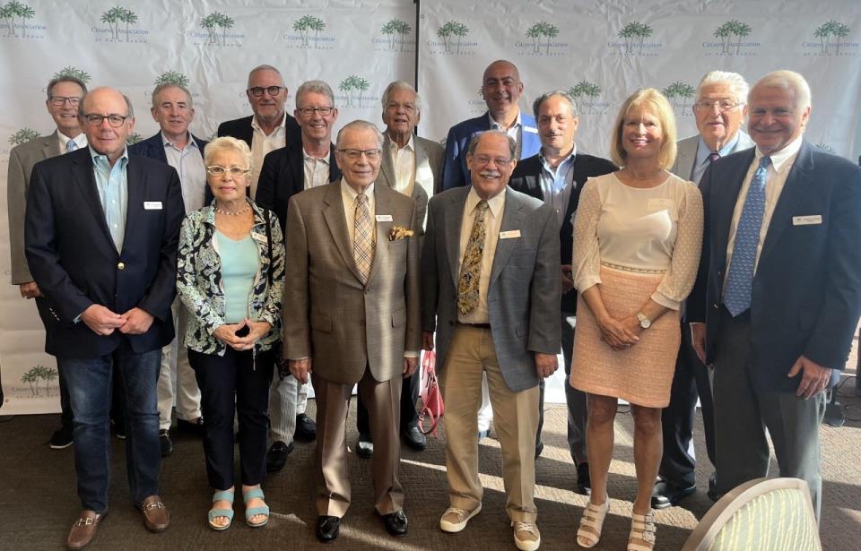 During its meeting Thursday, the Citizens' Association of Palm Beach named its executive board and directors for 2023.