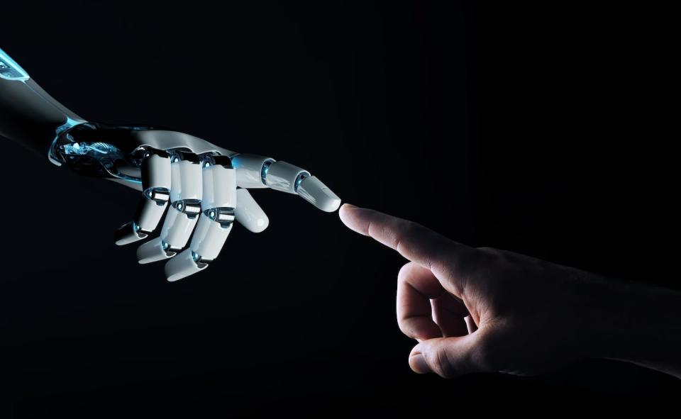 AI might someday evolve in unpredictable ways, but for the moment, it still relies on humans. (Shutterstock)