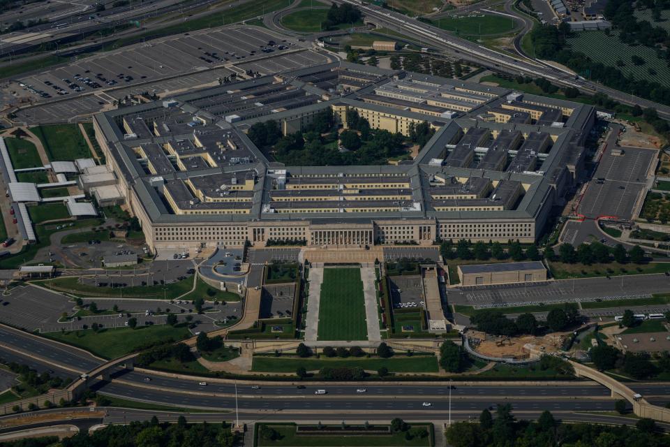 Considered the world's second largest office building, the Pentagon is the headquarters of the U.S. Department of Defense.