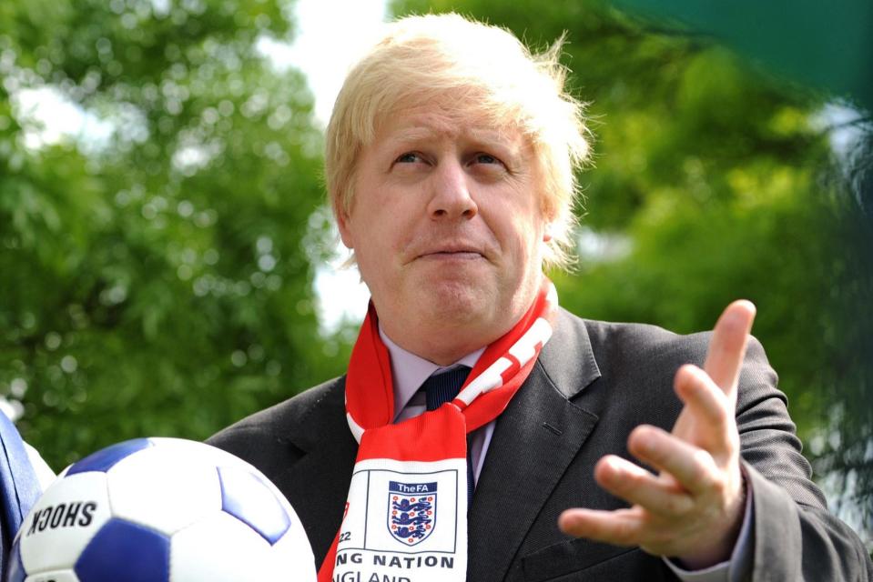 Mr Johnson wants to “bring football home in 2030”PA