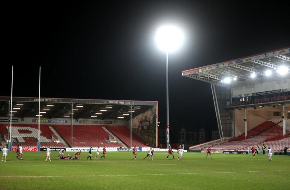 Gloucester’s Kingsholm ground had been due to stage the fixture (David Davies/PA) (PA Archive)