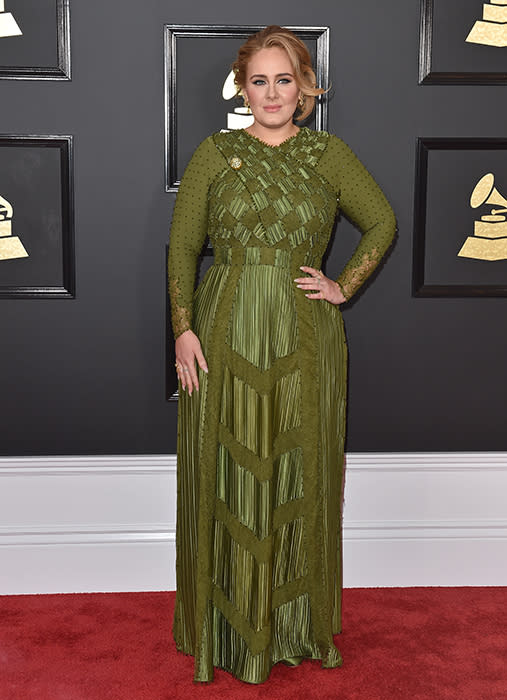 adele-green-dress