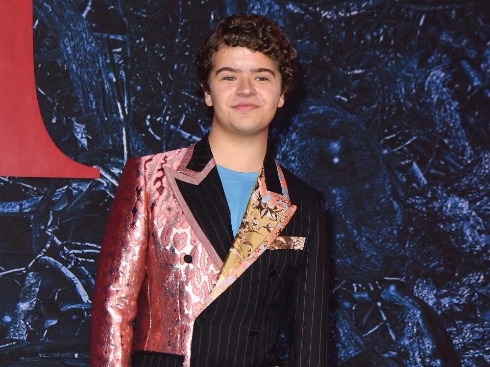 Gaten Matarazzo at the "Stranger Things" season 4 premiere in Brooklyn, New York.