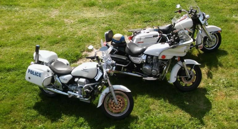 3 Police Bikes - All 3