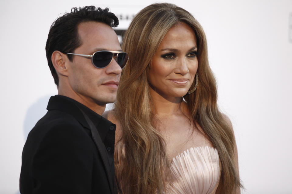 Jennifer Lopez frequently <a href="http://www.huffingtonpost.com/2013/05/29/jennifer-lopez-family-marriage_n_3353355.html" target="_blank">speaks about her nontraditional family</a> with pride. She told Britain's OK! magazine in January 2003 that her twins with ex-husband Marc Anthony, whom she <a href="http://www.huffingtonpost.com/2011/07/15/jennifer-lopez-and-marc-anthony-separation_n_900481.html#s309946" target="_hplink">divorced in September 2011</a>, always come first. "We need to make sure that we are what they need us to be first. Our feelings and our struggles come second," <a href="http://www.celebritybabycraze.com/jennifer-lopez-talks-co-parenting-theres-love-there" target="_blank">she said.</a>"The love that we share in common for those kids comes first."