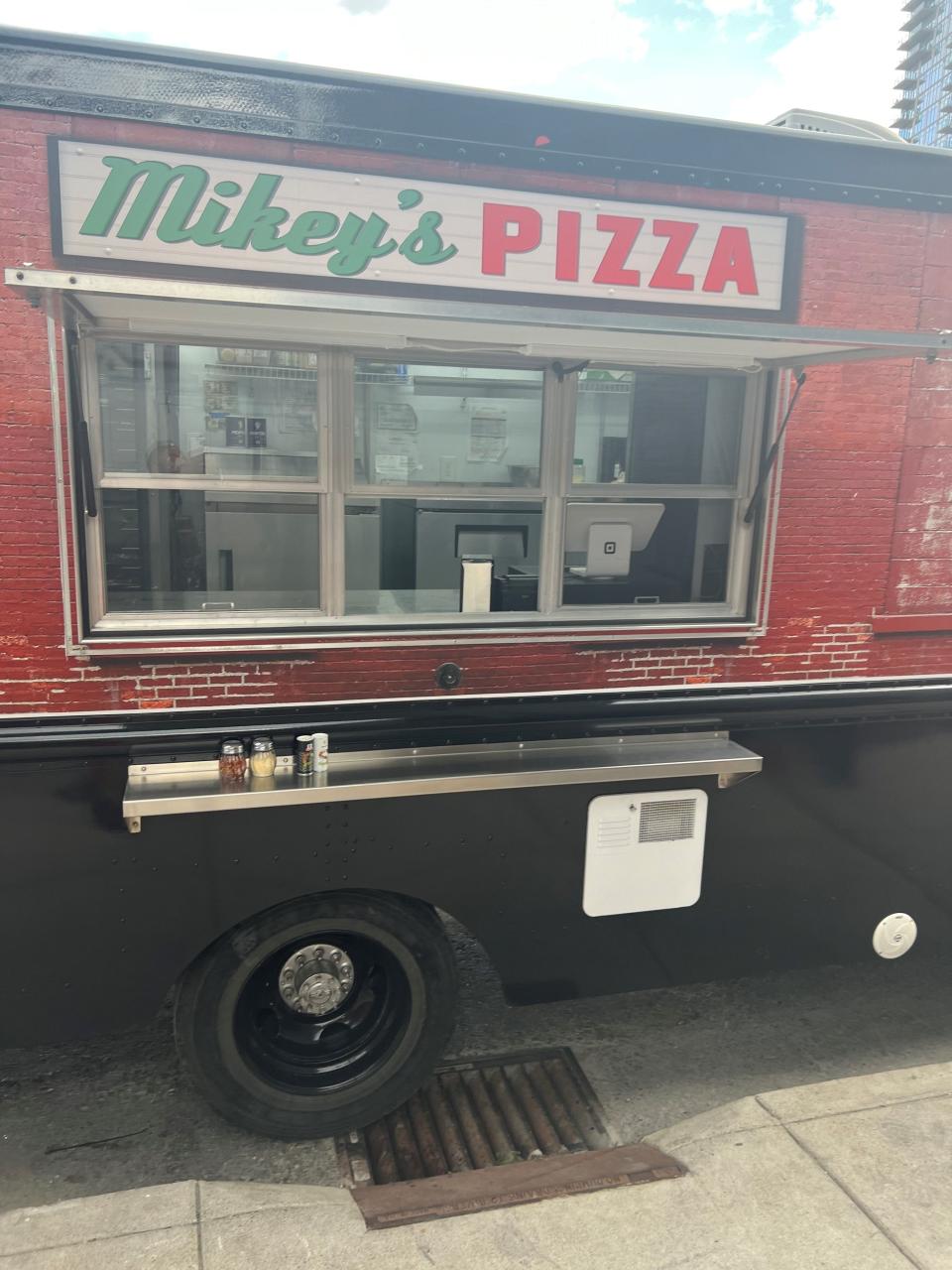 Mikey's Pizza was one of dozens of food trucks showcasing their fare at Bicentennial Park on June 2, 2023.