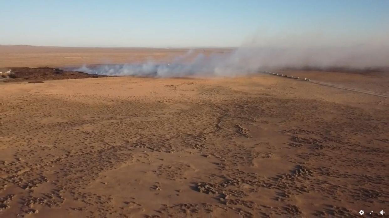 Inspectors have been documenting smolder fires, contamination and far more in mudlike piles of sewage at the rural High Desert site of Synagro.