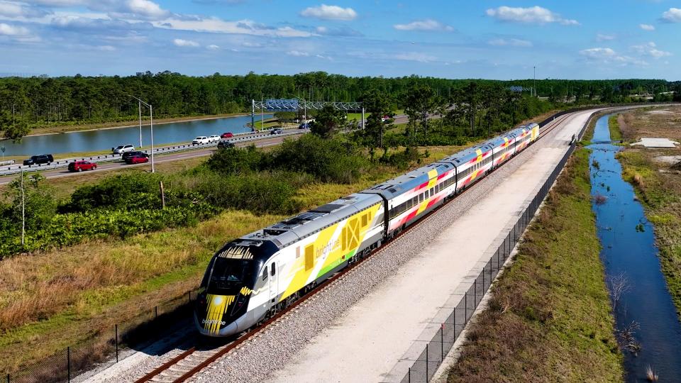 Brightline train.