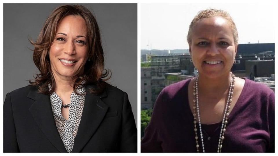 VP Elect Kamala Harris and Chief of Staff Tina Flournoy