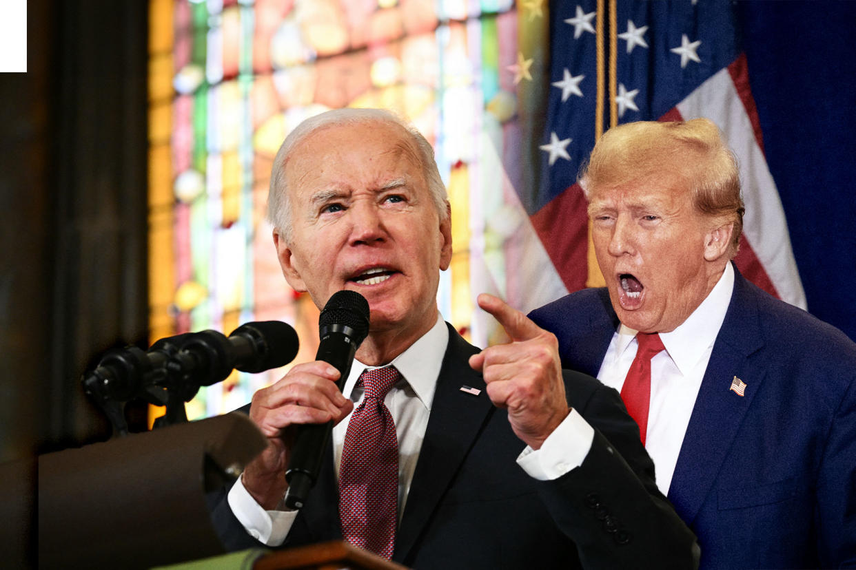 Joe Biden; Donald Trump Photo illustration by Salon/Getty Images