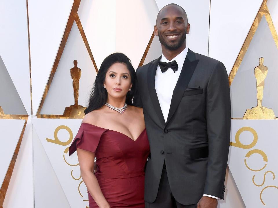 Kobe Bryant and Vanessa Laine Bryant