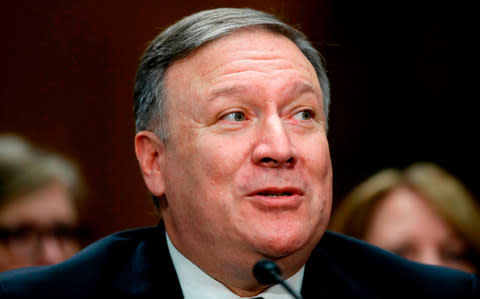 Mike Pompeo made appointing a new envoy to South Korea a priority - Credit: AP