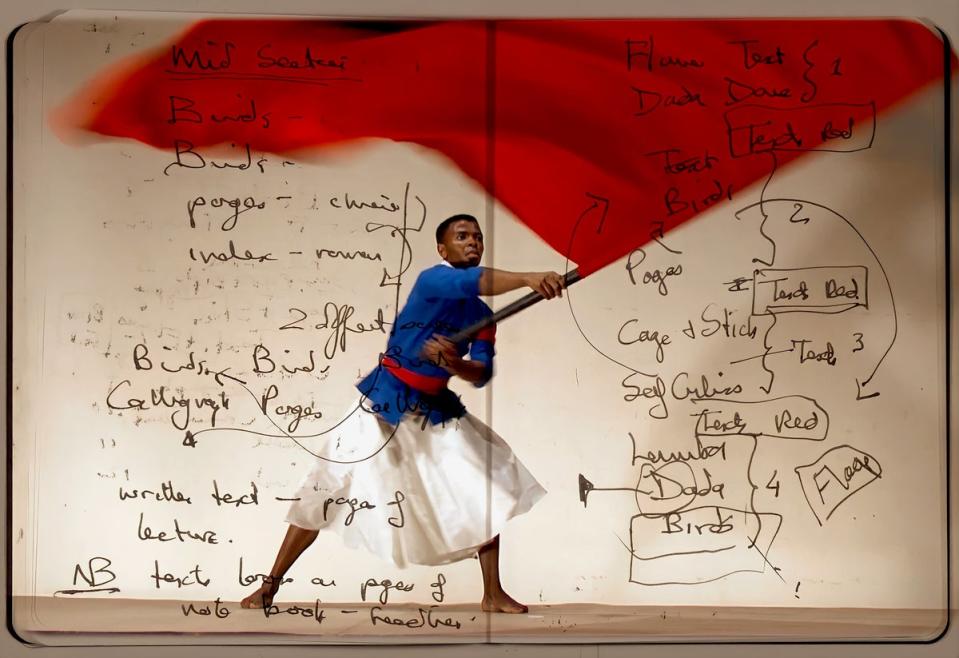 Video still from Notes Towards a Modern Opera, 2015 (William Kentridge)