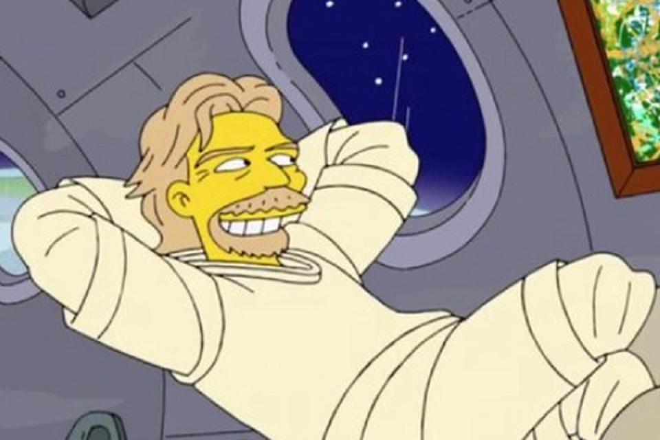 Richard Branson in 'The Simpsons'