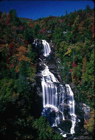 Whitewater Falls is the highest waterfall east of the Rocky Mountains. / Credit: Bill Duyck/USDA Forest Service