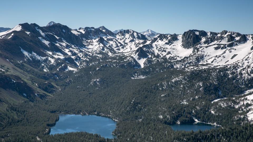 exploring california's sierra nevada mountains