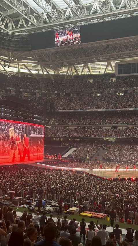 Segundo concierto de Taylor Swift en el Santiago Bernabéu 