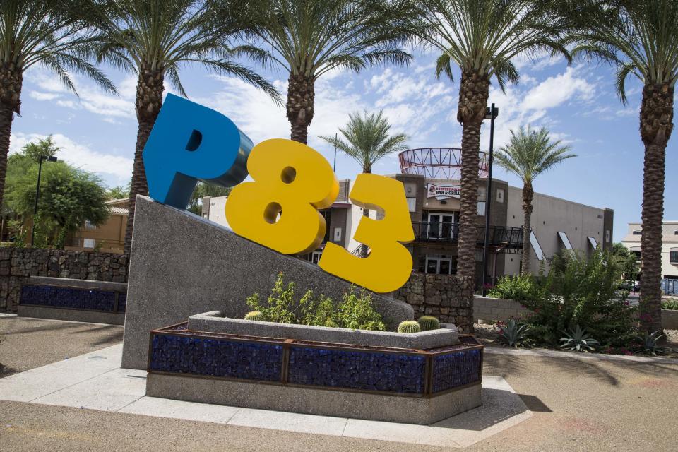 P83, Peoria's entertainment district, is home to several hotels, restaurants, a movie theater and the Peoria Sports Complex.