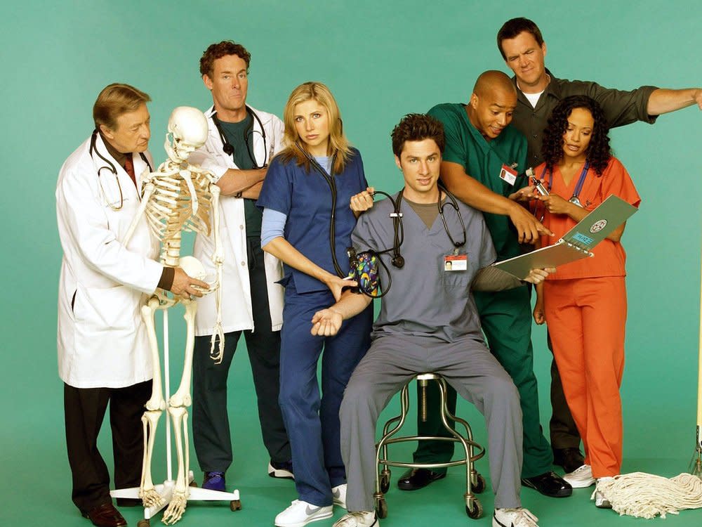 Neun Staffeln wurden von "Scrubs" produziert. (Bild: imago images/Ronald Grant)