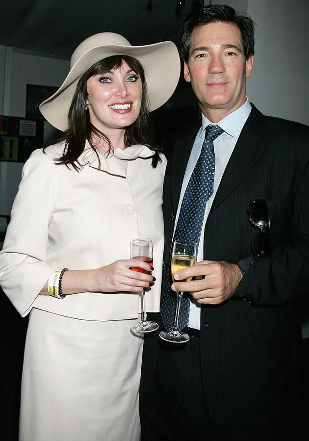 Lisa and David (pictured in 2007) say they've been married for 