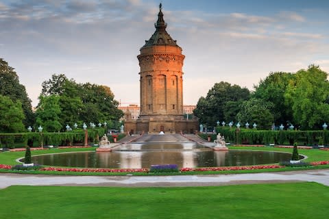 The city’s landmark water tower - Credit: GETTY