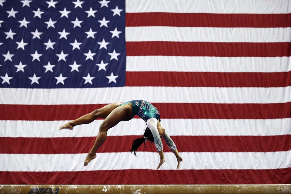 <h1 class="title">U.S. Gymnastics Championships 2019 - Day 2</h1><cite class="credit">Jamie Squire/Getty Images</cite>