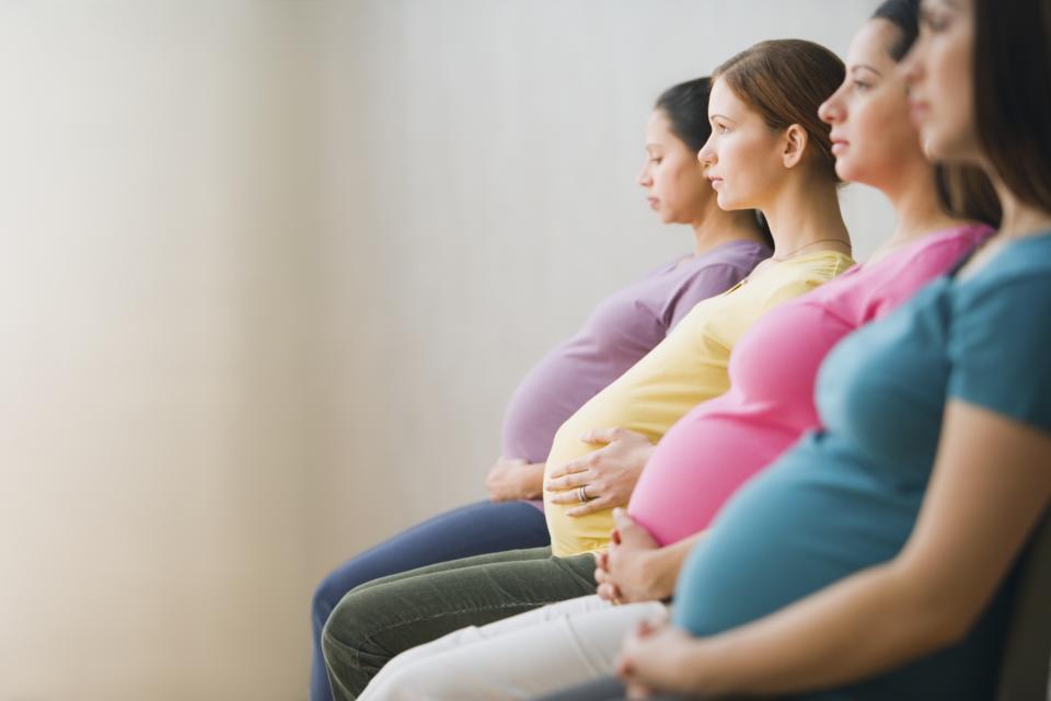 As it turns out, pregnancy is contagious. (Getty Images)