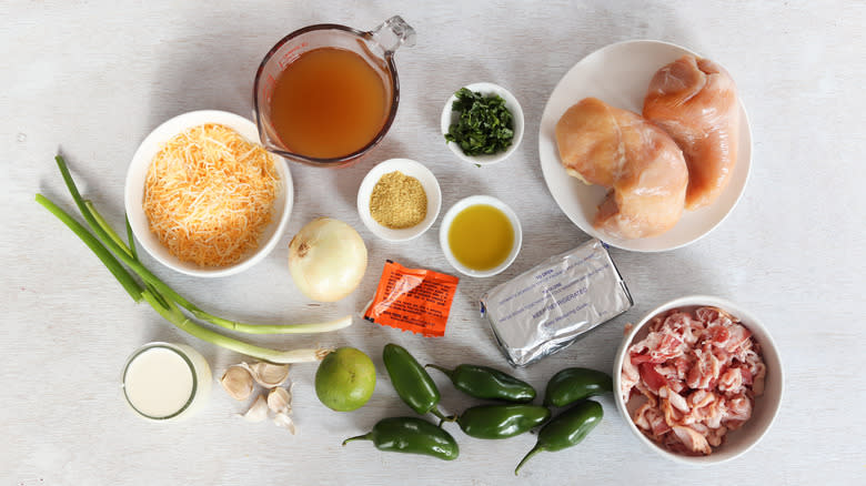 ingredients for jalapeno popper chili