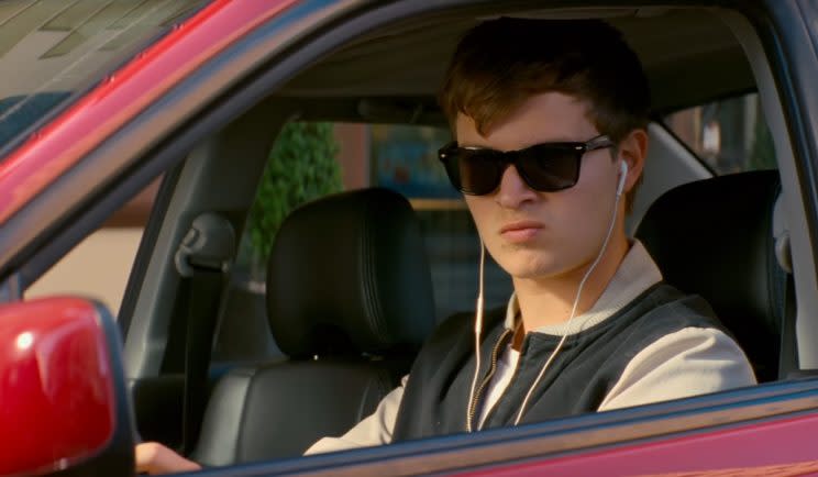 Ansel Elgort in Baby Driver - Credit: Sony