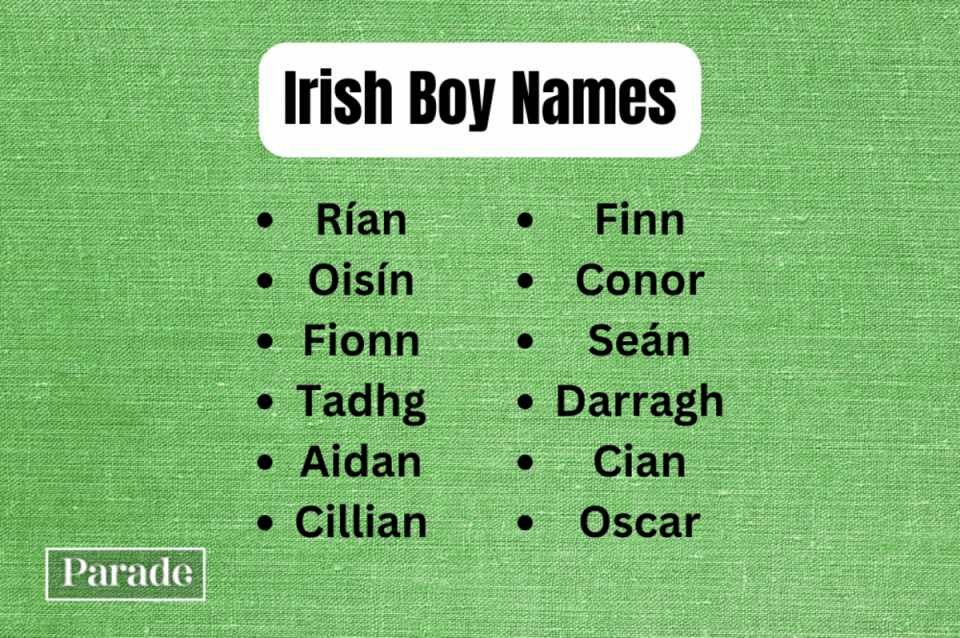 150 Irish Boy Names and Their Meanings for Your Lucky Lad