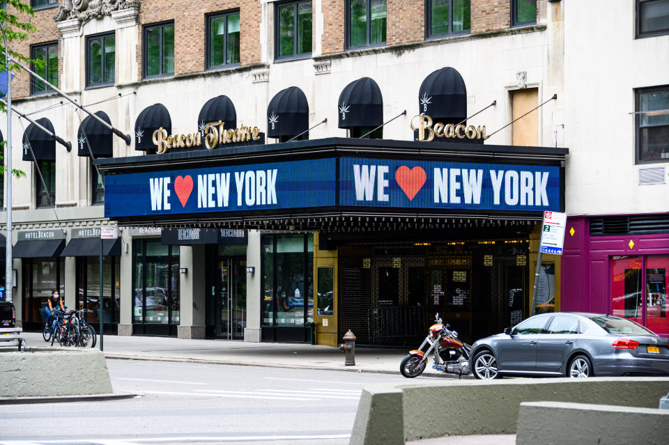 Beacon Theatre in Manhattan - Credit: Getty Images