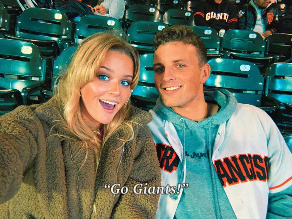 Ava Phillippe Enjoys Date Night at a Baseball Game with Boyfriend Owen Mahoney: 'He's a Giants Fan'