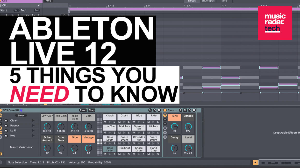  Ableton Live 12. 