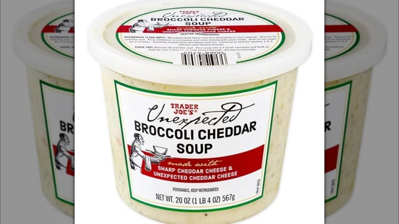 Unexpected Broccoli Cheddar Soup