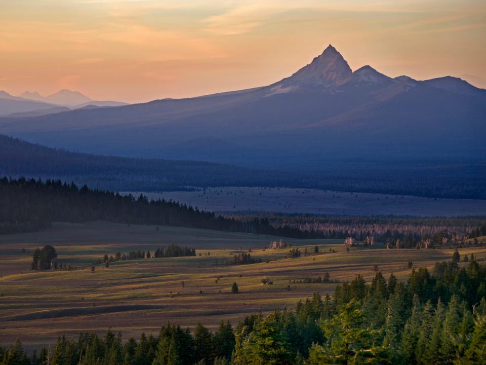 An Oregon landscape.