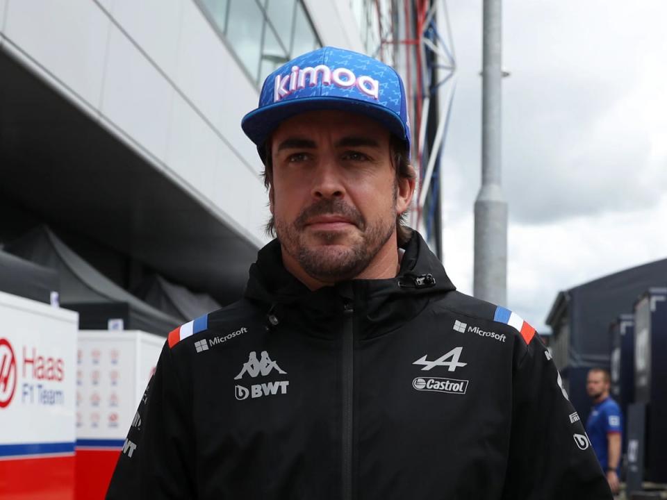 Fernando Alonso has decided to join Aston Martin (PA)