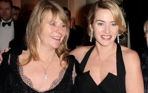Kate Winslet and her mother Sally - Credit: Dave Hogan/Getty Images