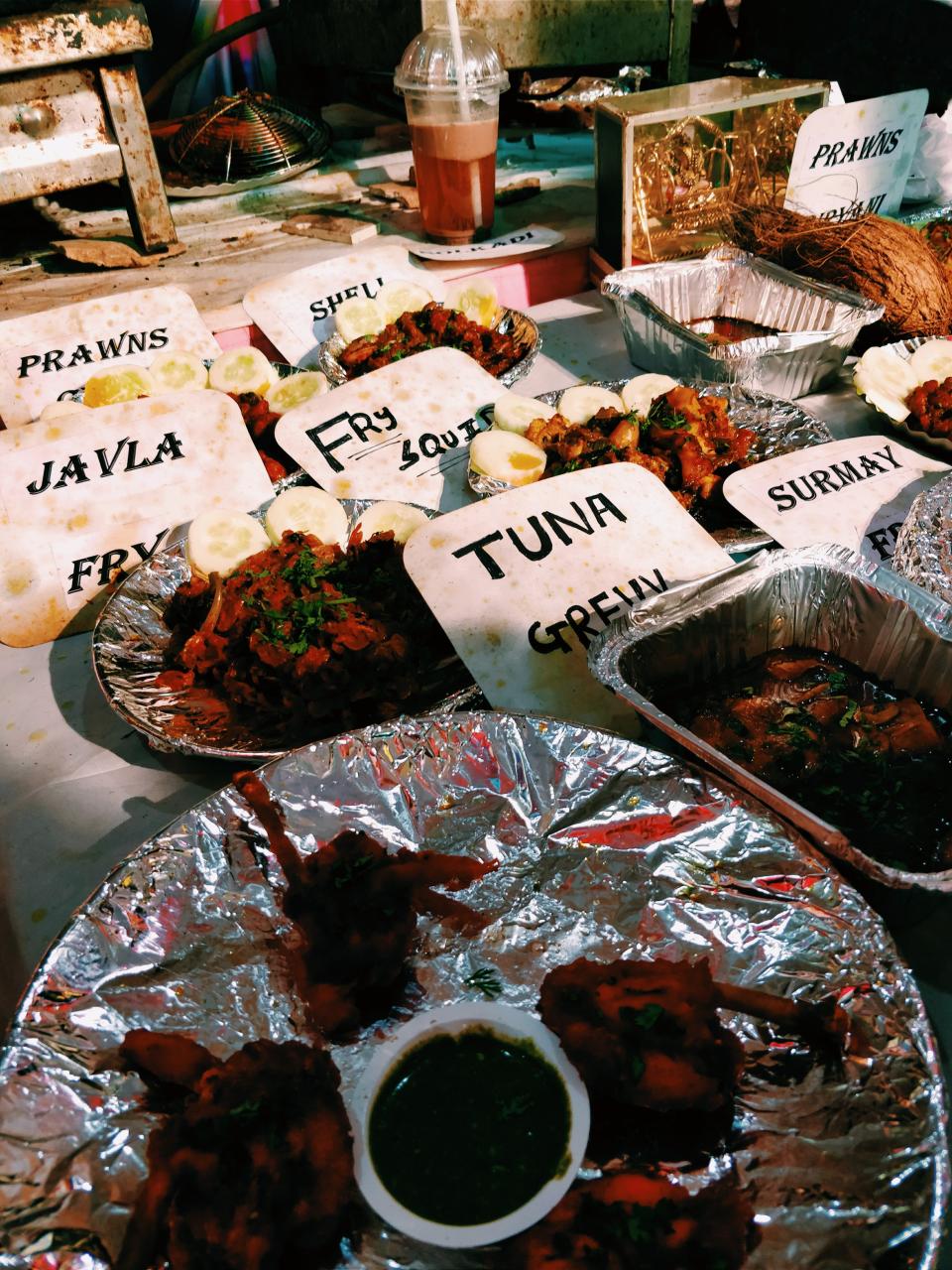 You can never run out of options at the seafood festival. 