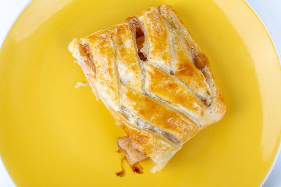 apple strudel sweet food which is a popular dessert in the