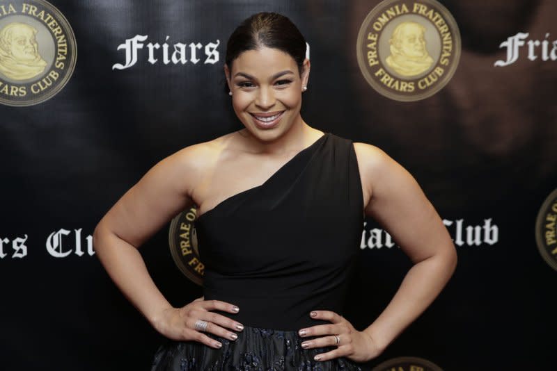 Jordin Sparks arrives on the red carpet when the Friar's Club Honors Billy Crystal with their Entertainment Icon Award at The Ziegfeld Ballroom on November 12, 2019, in New York City. The singer turns 34 on December 22. File Photo by John Angelillo/UPI