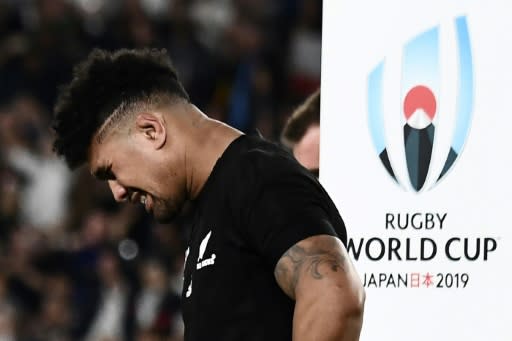 League switch? Ardie Savea, who sustained an injury in the World Cup semi-final defeat to England